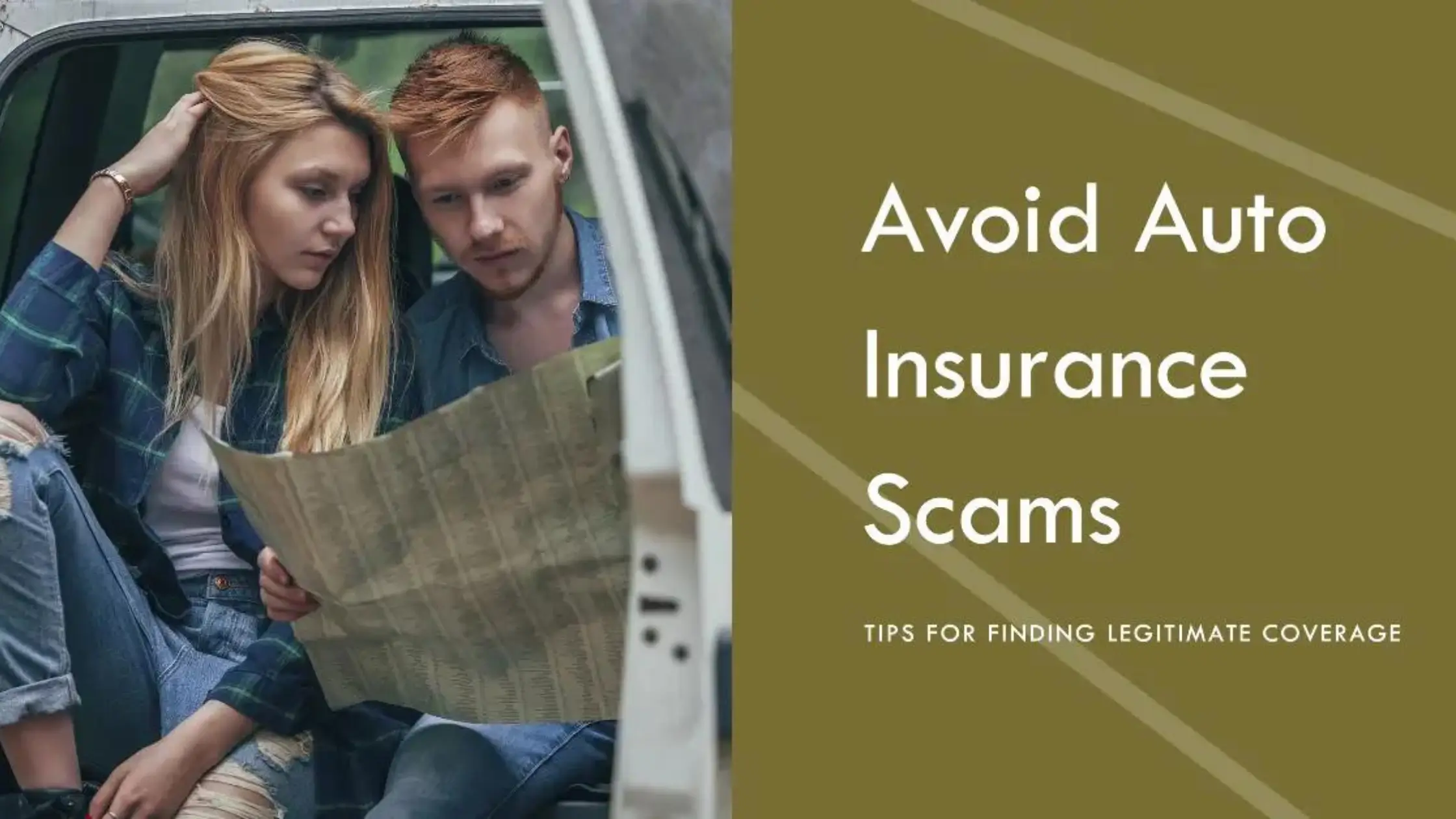 Auto insurance scams