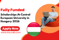 Central European University Scholarship 2026 in Hungary – Fully Funded