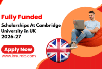 Gates Cambridge Scholarship 2026-27 in the UK Fully Funded