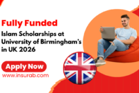University of Birmingham Islam Scholarship 2026 University of Birmingham Islam Scholarship 2026