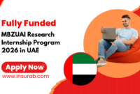 Fully Funded MBZUAI Research Internship Program 2026 in UAE