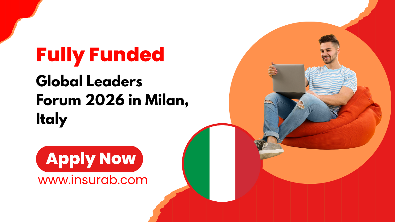 Global Leaders Forum 2026 in Milan, Italy | Fully Funded Leadership Conference