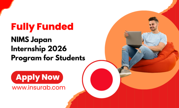 NIMS Japan Internship 2026 | Fully Funded Program for Students