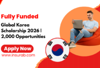 Global Korea Scholarship 2026 | 2,000 Fully Funded Opportunities for International Students