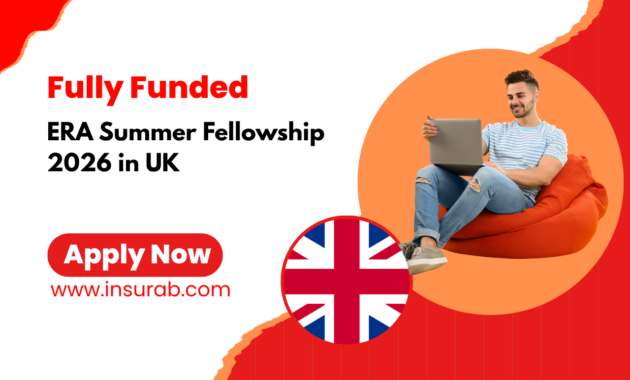 ERA Summer Fellowship 2026 in UK | Fully Funded Study in Cambridge