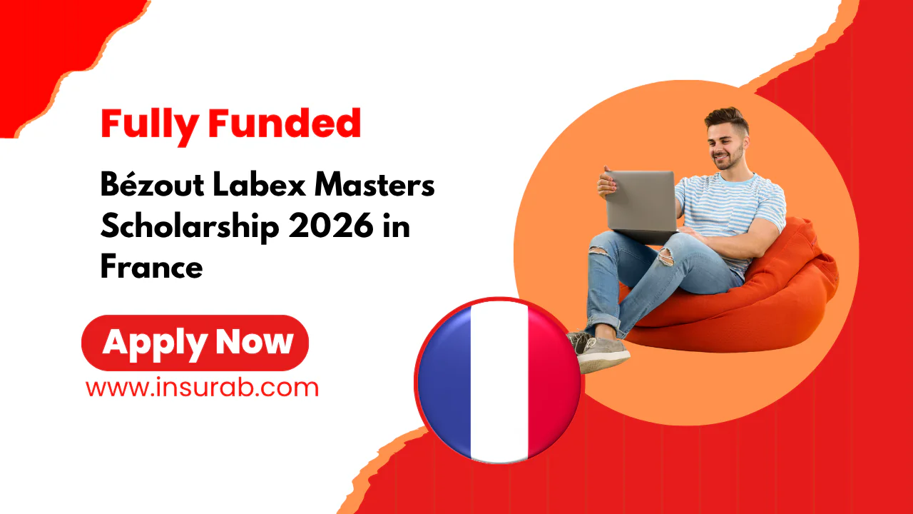 Bézout Labex Masters Scholarship 2026 in France