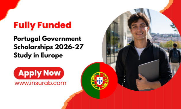 Portugal Government Scholarships 2026-27 | Study in Europe