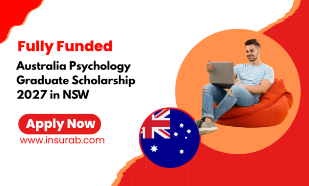 Australia Psychology Graduate Scholarship 2027 | Fully Funded Master's in NSW