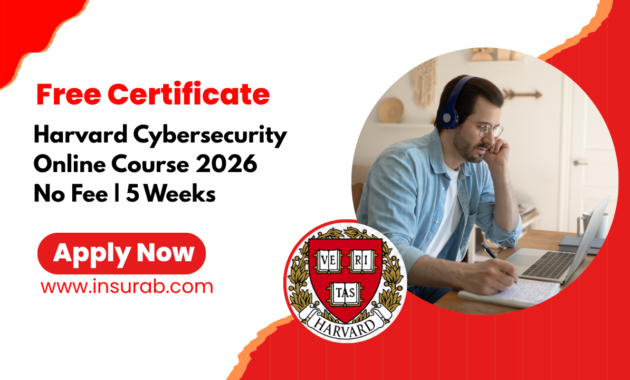 Harvard Cybersecurity Course 2026 | No Fee, Free Certificate in 5 Weeks