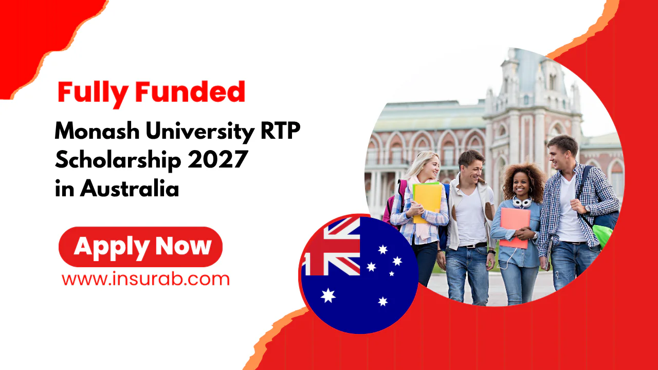 Monash University RTP Scholarship 2027 | Fully Funded PhD & Master's in Australia