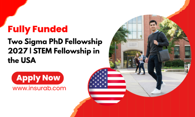 Two Sigma PhD Fellowship 2027 STEM Fellowship in the USA