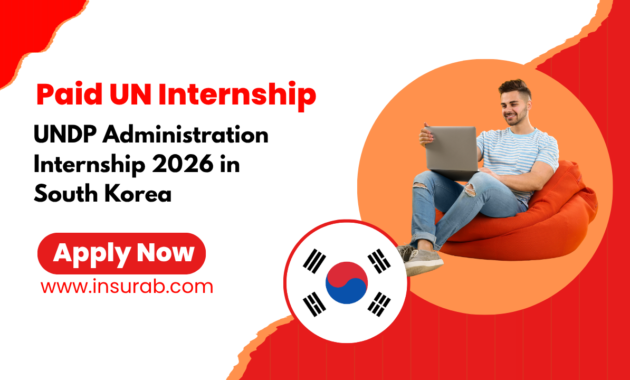 UNDP Administration Internship 2026 in South Korea | Paid UN Internship