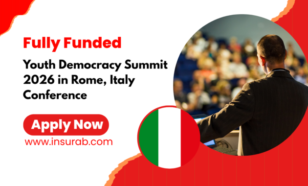 Youth Democracy Summit 2026 in Rome, Italy | Fully Funded Conference