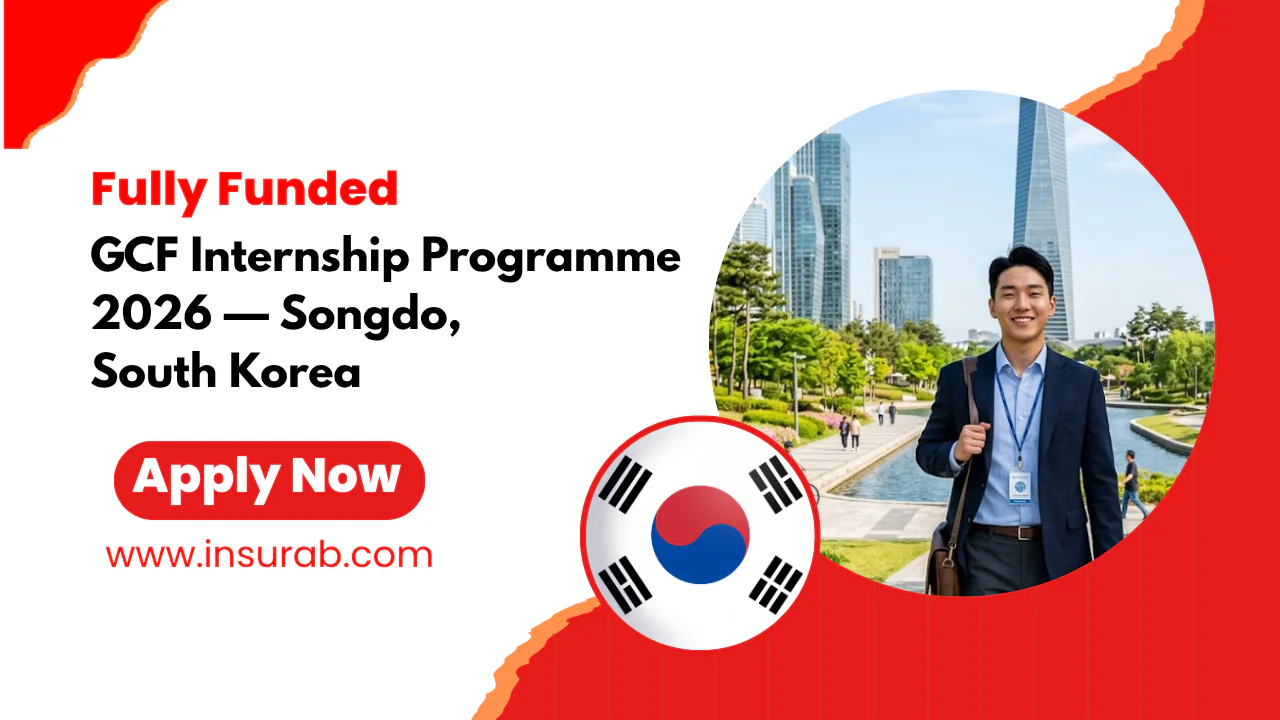 GCF Internship Programme 2026 — Songdo, South Korea