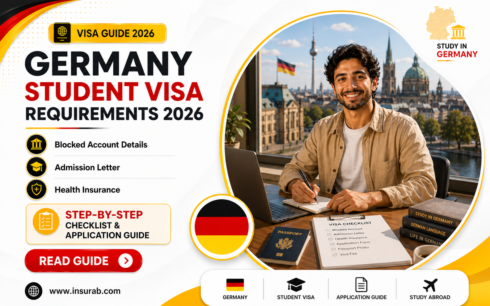 Germany Student Visa Requirements 2026 | Complete Checklist & Guide