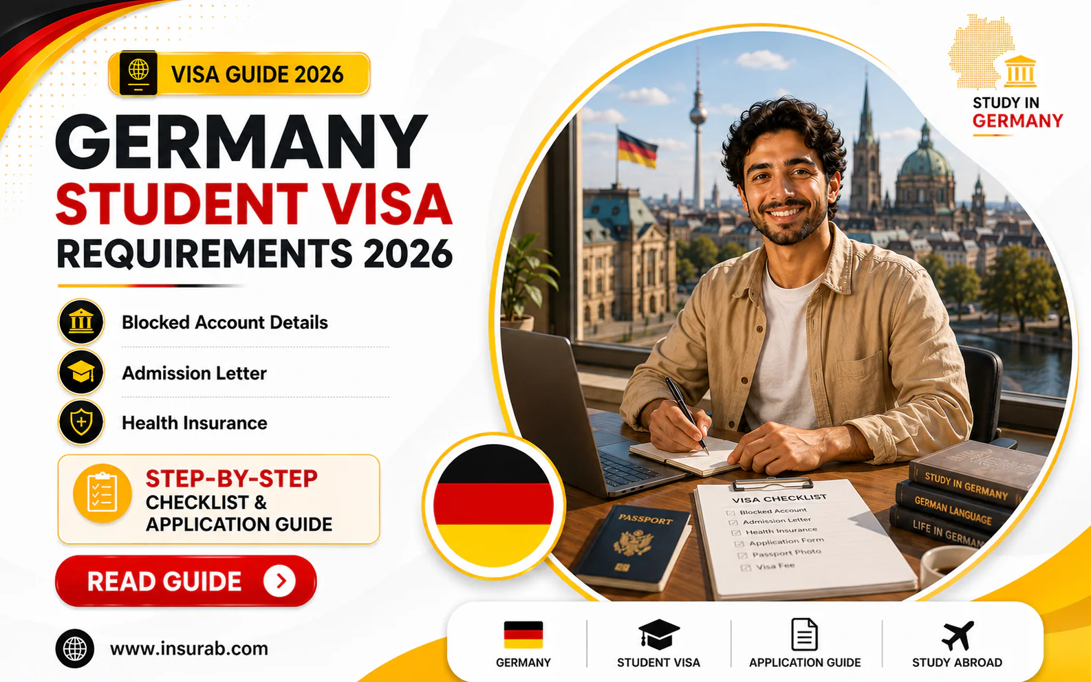 Germany Student Visa Requirements 2026 | Complete Checklist & Guide