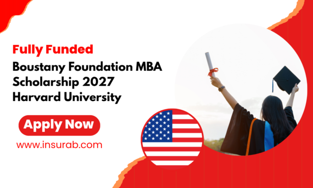Harvard MBA Scholarship 2027 | Boustany Foundation USA