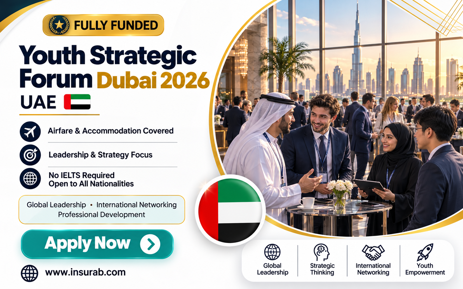 Youth Strategic Forum Dubai 2026 | Fully Funded Leadership Forum in UAE