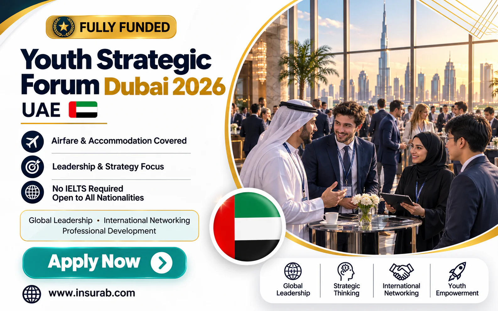 Youth Strategic Forum Dubai 2026 | Fully Funded Leadership Forum in UAE