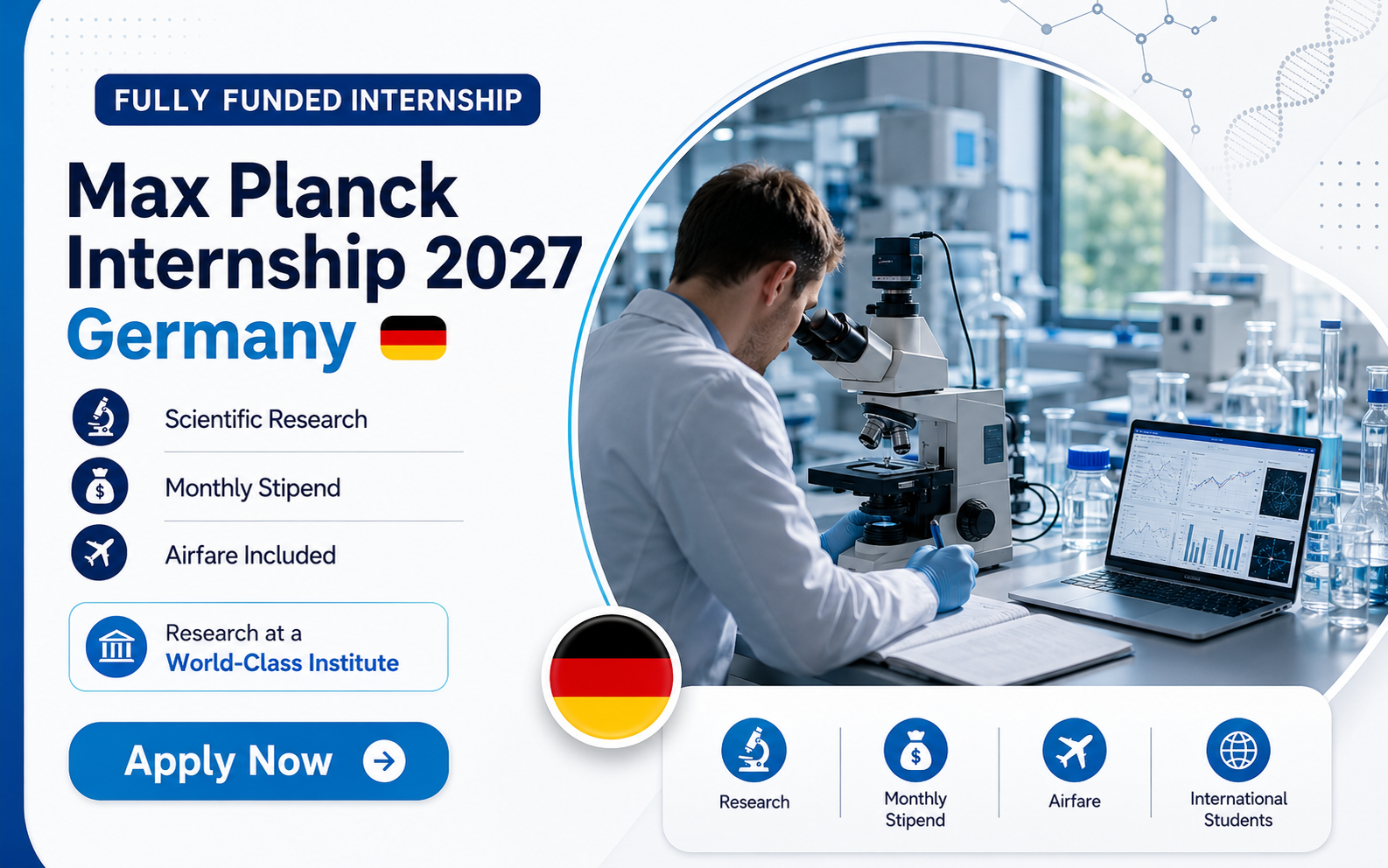Max Planck Internship 2027 in Germany | Fully Funded