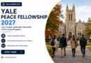 Yale Peace Fellowship 2027 | Fully Funded to USA & UK
