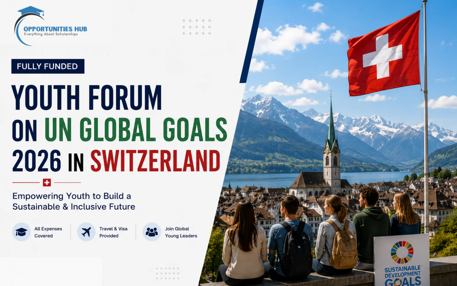 Youth Forum on UN Global Goals 2026 in Switzerland | Fully Funded