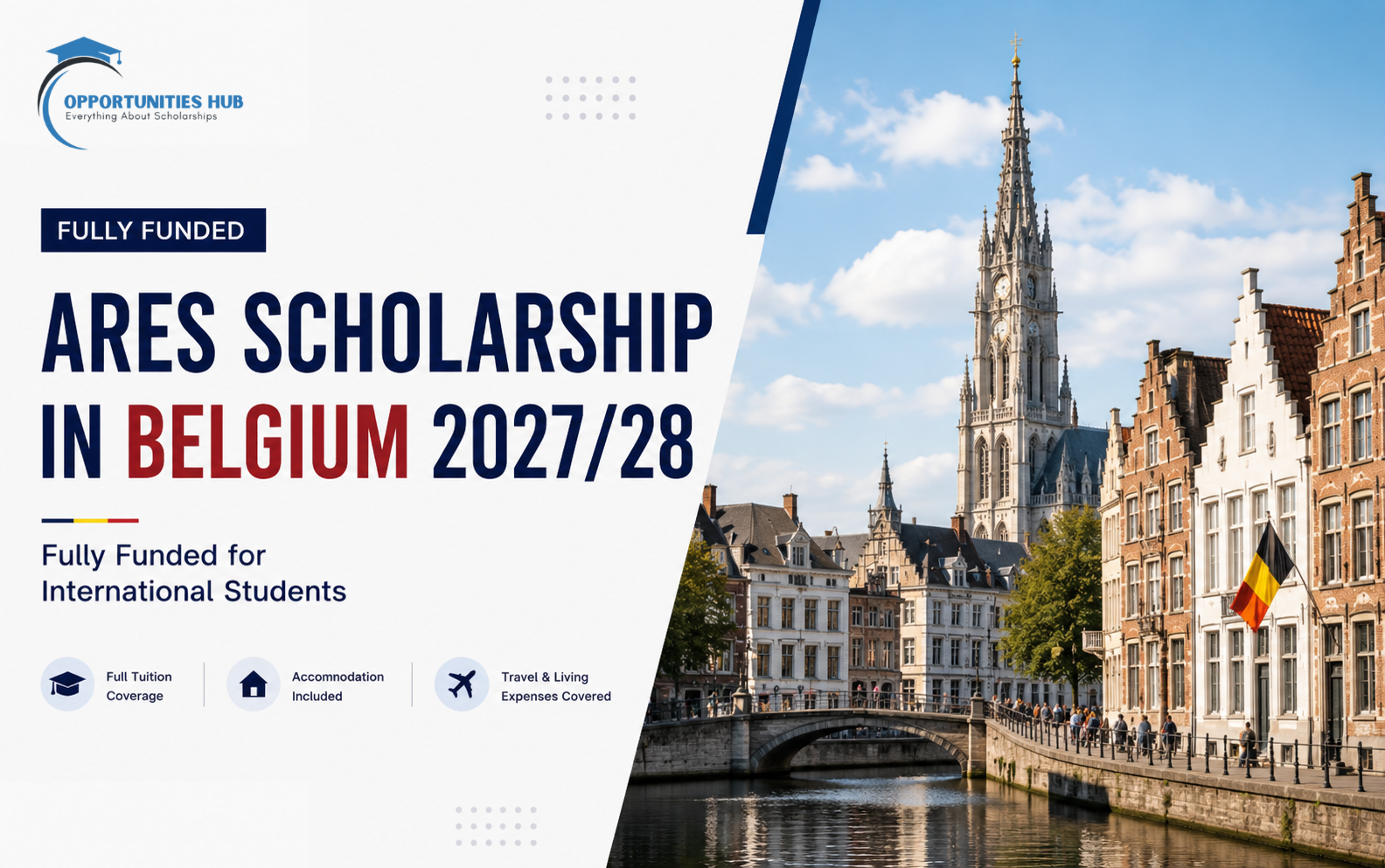 ARES Scholarship in Belgium 2027