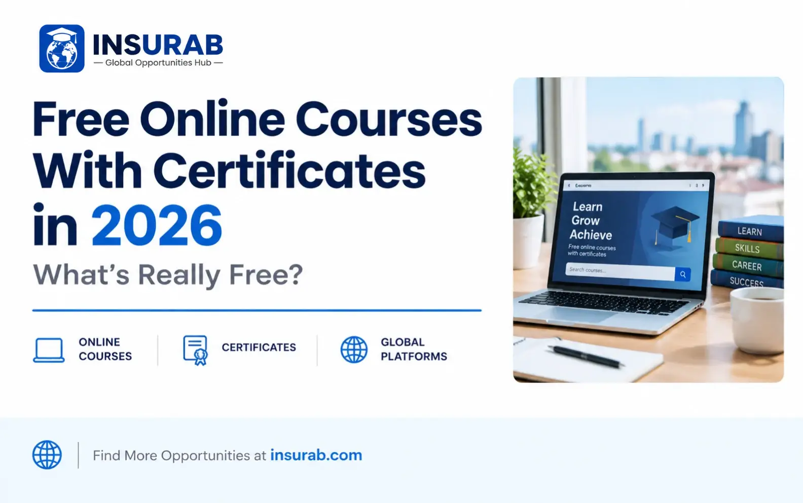 Free online courses with certificates 2026 comparison of what is free